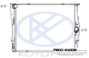 РАДИАТОР ОХЛАЖДЕНИЯ (KOYO) для BMW E87 (2003-), BMW E90 СЕДАН / E91 УНИВЕРСАЛ (3 SERIES) (2004-)