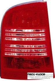 ФОНАРЬ ЗАДНИЙ ВНЕШНИЙ ЛЕВАЯ СТОРОНА (УНИВЕРСАЛ) (DEPO) для Skoda OCTAVIA (04.1997 - 07.2000 08.2000-)