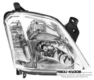 ФАРА ПРАВАЯ СТОРОНА +/- ПОД КОРРЕКТОР (DEPO) для Opel MERIVA (2003-2009)