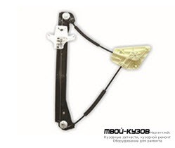 СТЕКЛОПОДЪЁМНИК ПРАВАЯ СТОРОНА ЗАДНИЙ , БЕЗ МОТОР (КИТАЙ) для Skoda RAPID (2014-)