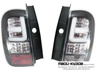 ФОНАРЬ ЗАДНИЙ ВНЕШНИЙ ЛЕВАЯ + ПРАВАЯ (КОМПЛЕКТ) ТЮНИНГ ПОЛНОСТЬЮ С ДИОД ТОНИР (SONAR) ВНУТРИ ХРОМ для Renault DUSTER (2010-)