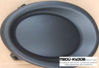 РЕШЕТКА БАМПЕРА ПЕРЕДНИЙ ПРАВАЯ СТОРОНА БЕЗ ОТВЕРСТИЙ ПОД ПРОТИВОТУМАННЫЕ ФАРЫ (КИТАЙ) для Nissan QASHQAI (2014-)