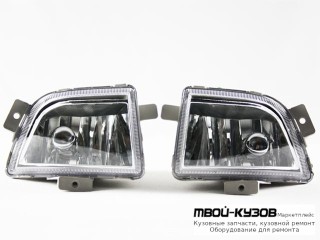 ФАРА ПРОТИВОТУМАННАЯ ЛЕВАЯ + ПРАВАЯ (КОМПЛЕКТ) (КИТАЙ) для Chevrolet AVEO T200 (2004-)
