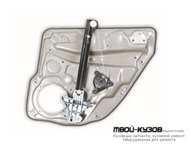 СТЕКЛОПОДЪЁМНИК ЛЕВАЯ СТОРОНА ЗАДНИЙ , БЕЗ МОТОР (КИТАЙ) для Volkswagen GOLF IV (10.1997-)