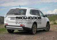R.4008.007 - ЗАЩИТА ПОРОГОВ d57 (RIVAL) Mitsubishi Outlander (2012-2014)