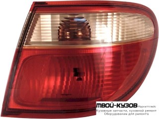 ФОНАРЬ ЗАДНИЙ ВНЕШНИЙ ПРАВАЯ СТОРОНА (СЕДАН) (DEPO) для Nissan ALMERA N16 (06.2000-), Nissan ALMERA N16E (2002-)