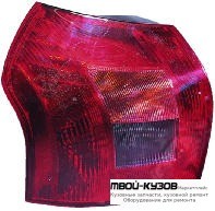 ФОНАРЬ ЗАДНИЙ ВНЕШНИЙ ЛЕВАЯ СТОРОНА (ХЭТЧБЭК) (DEPO) для Toyota COROLLA DE120 / ZE120 (2002-) ХЭТЧБЭК