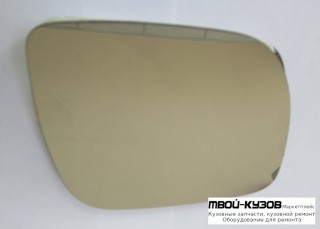 СТЕКЛО ЗЕРКАЛА ПРАВАЯ СТОРОНА МЕХАН (CONVEX) (ТАЙВАНЬ) для Volkswagen BORA (09.1998-), Volkswagen GOLF IV (10.1997-)