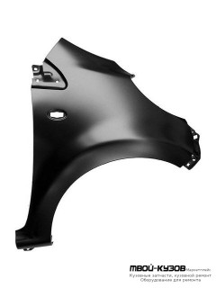 КРЫЛО ПЕРЕДНИЙ ПРАВАЯ СТОРОНА (ТАЙВАНЬ) для Peugeot 107 (2005-)