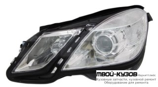 ФАРА ЛЕВАЯ СТОРОНА С КОРРЕКТОР (DEPO) для Mercedes W212 (2009-)