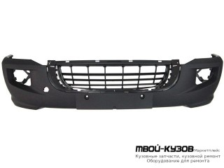 БАМПЕР ПЕРЕДНИЙ С ОТВЕРСТИЯМИ ПОД ПРОТИВОТУМАННЫЕ ФАРЫ (ТАЙВАНЬ) для Volkswagen CRAFTER (2006-)