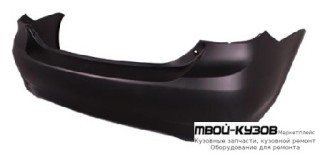 БАМПЕР ЗАДНИЙ (СЕДАН) ГРУНТ (ТАЙВАНЬ) для Toyota COROLLA E150 (2006-) СЕДАН