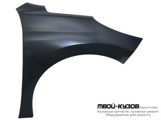 КРЫЛО ПЕРЕДНИЙ ПРАВАЯ СТОРОНА (ТАЙВАНЬ) для Peugeot 207 (2005-)