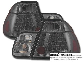 ФОНАРЬ ЗАДНИЙ ВНЕШНИЙ+ВНУТР ЛЕВАЯ + ПРАВАЯ (КОМПЛЕКТ) ТЮНИНГ (СЕДАН) ПРОЗРАЧНЫЙ С ДИОД (SONAR) ТОНИР ВНУТРИ ХРОМ для BMW E46 СЕДАН / УНИВЕРСАЛ (05.1998 - 08.2001) (09.2001 - 2003)