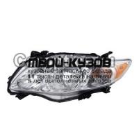 312-11A8L-US1 - ФАРА ЛЕВАЯ (DEPO) Toyota Corolla 150 рестайлинг (2010-2013)