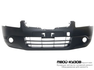 БАМПЕР ПЕРЕДНИЙ ВЕРХН ЧАСТЬ ГРУНТ (ТАЙВАНЬ) для Nissan QASHQAI (2007-)