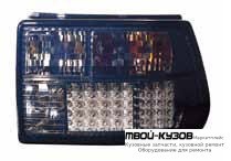 ФОНАРЬ ЗАДНИЙ ВНЕШНИЙ ЛЕВАЯ + ПРАВАЯ (КОМПЛЕКТ) (ХЭТЧБЭК) ТЮНИНГ ТОНИР С ДИОД СТОП СИГНАЛ ХРУСТАЛ ВНУТРИ (DEPO) ХРОМ для Opel ASTRA (10.1991 - 02.1998)