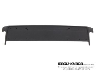 КРЕПЛЕНИЕ НОМЕРА БАМПЕРА ПЕРЕДНИЙ ЧЁРНЫЙ (ТАЙВАНЬ) для BMW E39 (11.1995 - 2003)