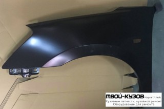 КРЫЛО ПЕРЕДНИЙ ЛЕВАЯ СТОРОНА С ОТВ ПОД ПОВТОРИТЕЛЬ (КИТАЙ) для Nissan ALMERA G15 (2013-)