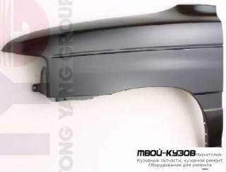 КРЫЛО ПЕРЕДНИЙ ЛЕВАЯ СТОРОНА БЕЗ ОТВ ПОД ПОВТОРИТЕЛЬ (ТАЙВАНЬ) для Mazda MPV (01.1996 - 12.1998)