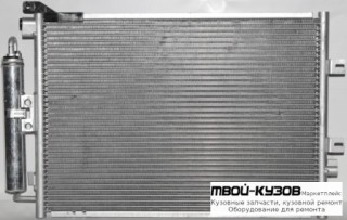 CLIO КОНДЕНСАТОР КОНДИЦИОНЕРА (см.каталог) для Renault CLIO (2006-)