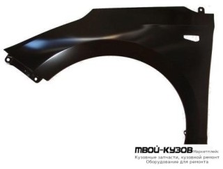 КРЫЛО ПЕРЕДНИЙ ЛЕВАЯ СТОРОНА С ОТВ ПОД ПОВТОРИТЕЛЬ (КИТАЙ) для Hyundai SOLARIS (2017-)