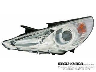 ФАРА ЛЕВАЯ СТОРОНА ПОД КОРРЕКТОР (DEPO) для Hyundai SONATA (2010-)