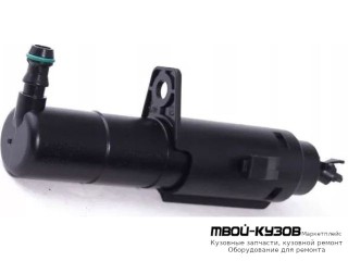 ФОРСУНКА ОМЫВАТЕЛЬЕЛЯ ФАРЫ ЛЕВАЯ = ПРАВАЯ (КИТАЙ) для Volkswagen GOLF VI (2009-2011), Volkswagen JETTA (2011-)