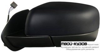 ЗЕРКАЛО ЛЕВАЯ СТОРОНА ЭЛЕКТР С ПОДОГРЕВОМ АВТОСКЛАДЫВ 6 КОНТ (CONVEX) ЧЁРНЫЙ (ТАЙВАНЬ) для Land Rover DISCOVERY (2004-), Range Rover SPORT (2006-)