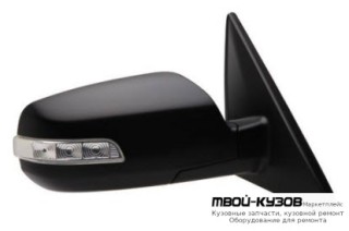 ЗЕРКАЛО ПРАВАЯ СТОРОНА ЭЛЕКТР С ПОДОГРЕВОМ УКАЗАТЕЛЬ ПОВОРОТА (ТАЙВАНЬ) для KIA SORENTO (2009-2013)