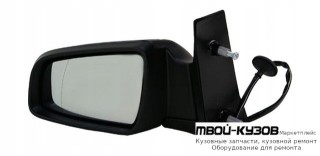 ЗЕРКАЛО ЛЕВАЯ СТОРОНА ЭЛЕКТР С ПОДОГРЕВОМ (ASPHERICAL) (ТАЙВАНЬ) для Opel ZAFIRA (07.2004-)