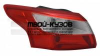 11-B850-01-2B - ФОНАРЬ ЛЕВЫЙ ЗАДНИЙ в крыло (TYC) Ford Focus 3 (2011-)