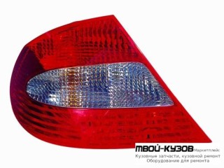 ФОНАРЬ ЗАДНИЙ ВНЕШНИЙ ЛЕВАЯ СТОРОНА (DEPO) КРАСНЫЙ-ТОНИР для Mercedes W209 CLK (2003-)