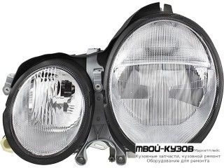 ФАРА ЛЕВАЯ СТОРОНА (КСЕНОН) С КОРРЕКТОР (DEPO) для Mercedes W210 (08.1995 - 08.1999) (09.1999 - 06.2002)