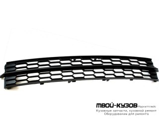 РЕШЕТКА БАМПЕРА ПЕРЕДНИЙ ЦЕНТРАЛ (КИТАЙ) для Skoda RAPID (2014-)