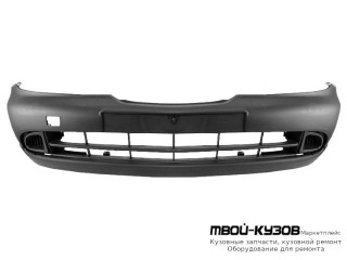 БАМПЕР ПЕРЕДНИЙ +/- ПРОТИВОТУМ ЧЁРНЫЙ (ТАЙВАНЬ) для Nissan PRIMERA P11 (06.1999 - 03.2002)