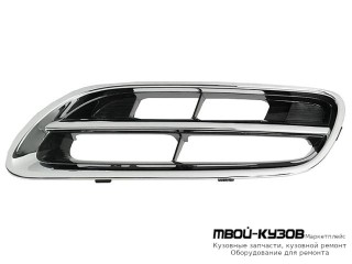 РЕШЕТКА РАДИАТОРА ЛЕВАЯ СТОРОНА ХРОМ-ЧЁРНЫЙ (ТАЙВАНЬ) для Nissan MICRA (04.1998 - 08.2000) (09.2000 - 2002)