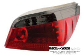 ФОНАРЬ ЗАДНИЙ ВНЕШНИЙ ЛЕВАЯ + ПРАВАЯ (КОМПЛЕКТ) ТЮНИНГ (СЕДАН) С ДИОД ХРУСТАЛ (EAGLE EYES) КРАСНЫЙ-ТОНИР для BMW E60 (2002-)