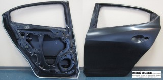 ДВЕРЬ ЗАДНИЙ ЛЕВАЯ СТОРОНА (СЕДАН) (КИТАЙ) для Mazda 3 (2013-)