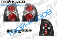 PASSAT 00-05 ФОНАРИ ТЮНИНГ ПРОЗРАЧНЫЕ КРАСНО-ЧЕРНЫЕ