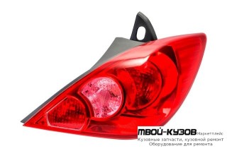 ФОНАРЬ ЗАДНИЙ ВНЕШНИЙ ПРАВАЯ СТОРОНА (5 дв) (DEPO) для Nissan TIIDA (2007-)