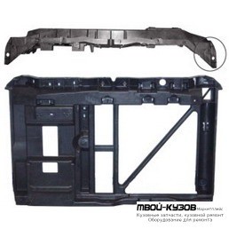 СУППОРТ РАДИАТОРА MT ПЛАСТИК (ТАЙВАНЬ) для Citroen C3 (05.2002 - 10.2005) (11.2005-)