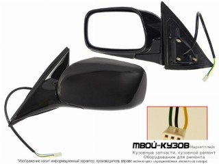 ЗЕРКАЛО ЛЕВАЯ СТОРОНА ЭЛЕКТР БЕЗ ПОДОГРЕВОМ (КИТАЙ) для Toyota CAMRY V30 (10.2001-)