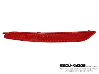 ФОНАРЬ-КАТАФОТ ПРАВАЯ СТОРОНА В ЗАДНИЙ БАМПЕР (КИТАЙ) для Hyundai ELANTRA / AVANTE (2010-)