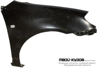 КРЫЛО ПЕРЕДНИЙ ПРАВАЯ СТОРОНА С ОТВ ПОД ПОВТОРИТЕЛЬ (СЕДАН) (УНИВЕРСАЛ) (ориг.) для Toyota COROLLA DE120 / ZE120 (2002-) СЕДАН / УНИВЕРСАЛ