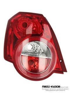 ФОНАРЬ ЗАДНИЙ ВНЕШНИЙ ЛЕВАЯ СТОРОНА (ХЭТЧБЭК) (КИТАЙ) для Chevrolet AVEO T255 ХЭТЧБЭК (2008-)