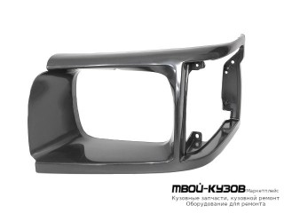 РЕШЕТКА РАДИАТОРА ЛЕВАЯ СТОРОНА ТЕМНО-СЕРЫЙ (ТАЙВАНЬ) для Toyota HI-ACE (1989-1993) (1994-1996) (1997-)