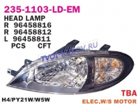 LACETTI HB  ФАРА ПЕРЕДНЯЯ ПРАВАЯ 235-1103R-LDEM2
