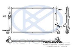 РАДИАТОР ОХЛАЖДЕНИЯ AT (KOYO) для Mazda 5 (2005-)