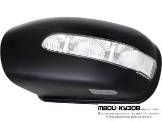 КРЫШКА ЗЕРКАЛА ЛЕВАЯ СТОРОНА С УКАЗАТЕЛЬ ПОВОРОТА , НИЖН ПОДСВЕТ (ТАЙВАНЬ) для Mercedes W211 (07.2002-)